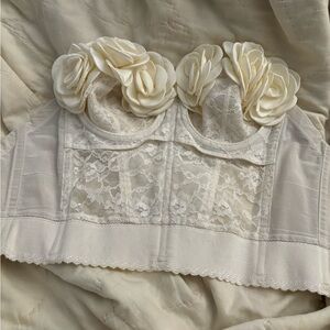 Sororité vintage bustier top size 32B.